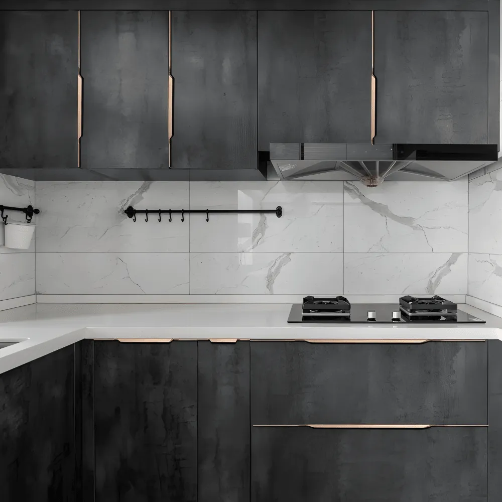 ALEYNA / Long Invisible Cabinet Edge Pull Handle