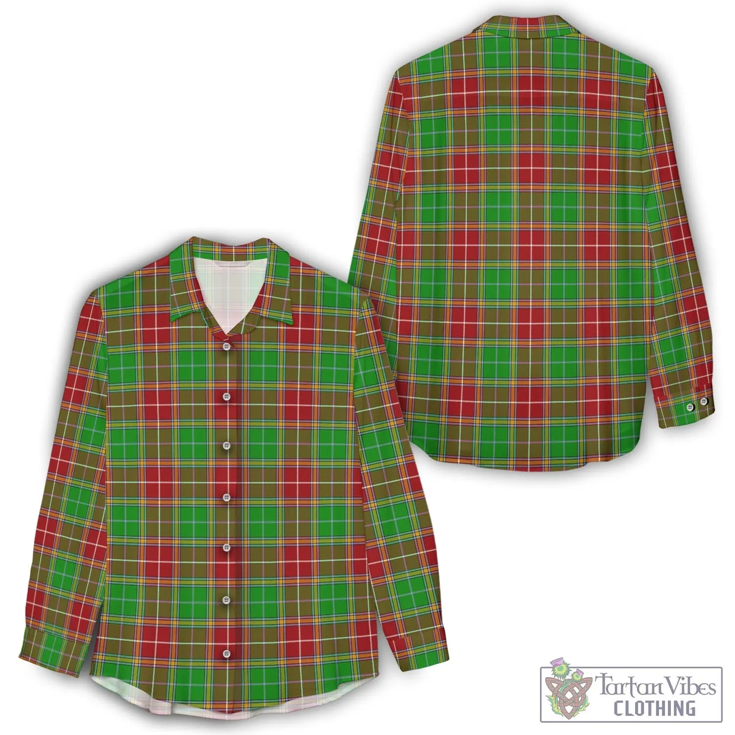 Baxter Modern Tartan Women's Casual Shirt