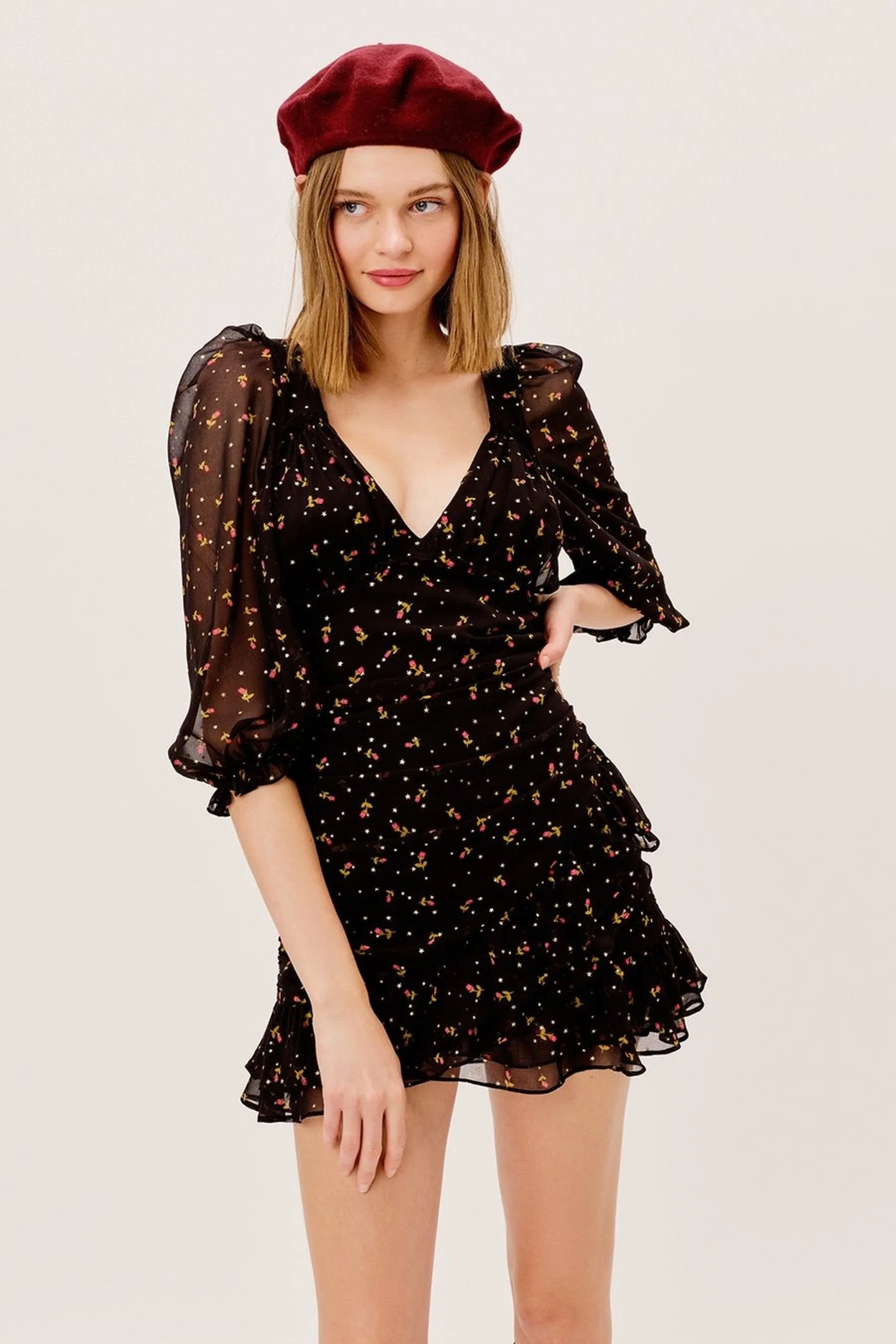 Black Juliana Mini Dress