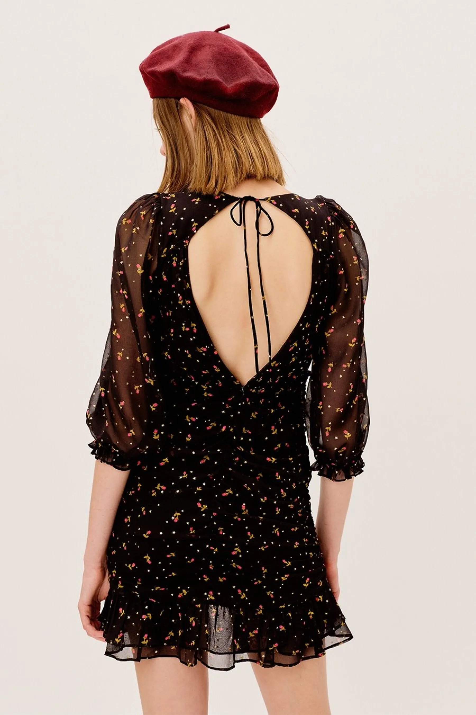 Black Juliana Mini Dress