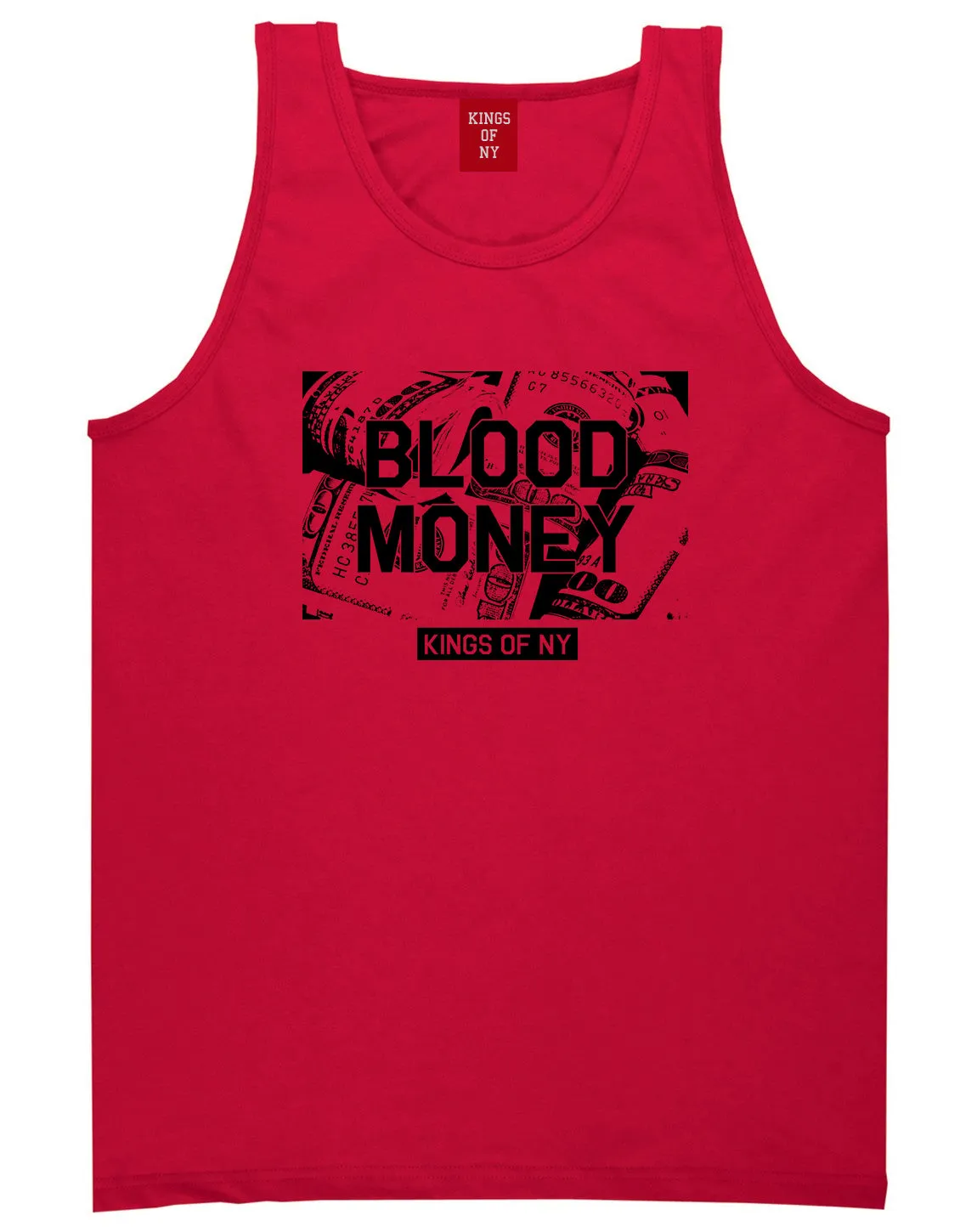 Blood Money 100s Mens Tank Top Shirt