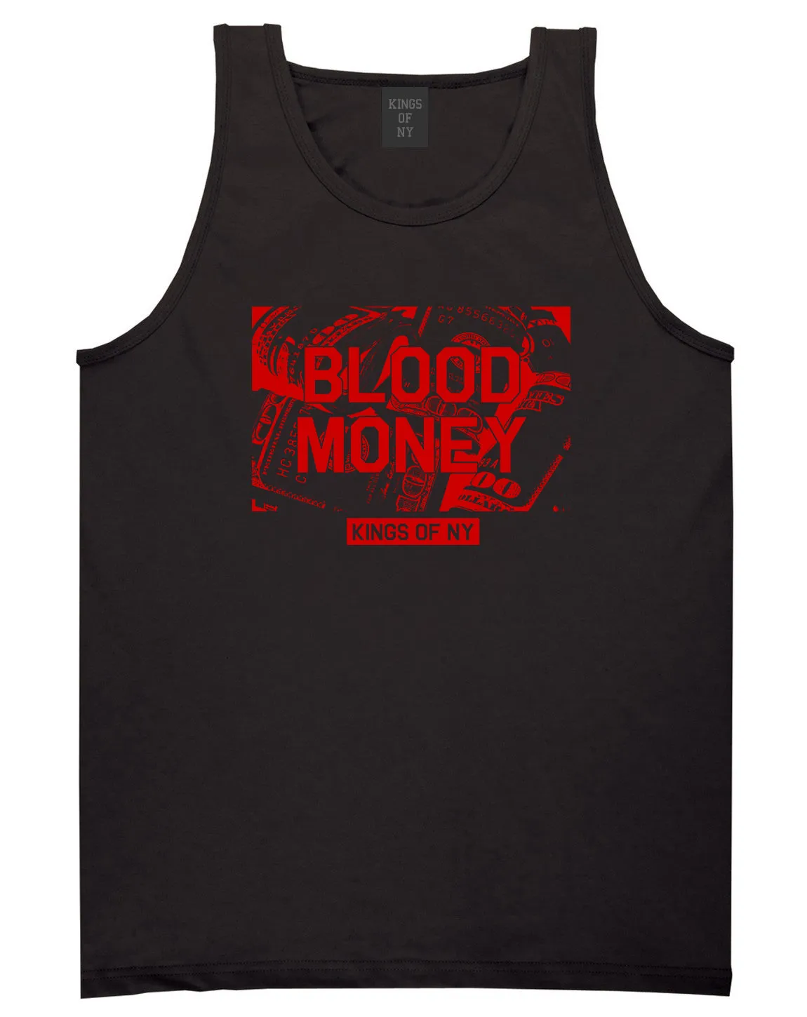 Blood Money 100s Mens Tank Top Shirt