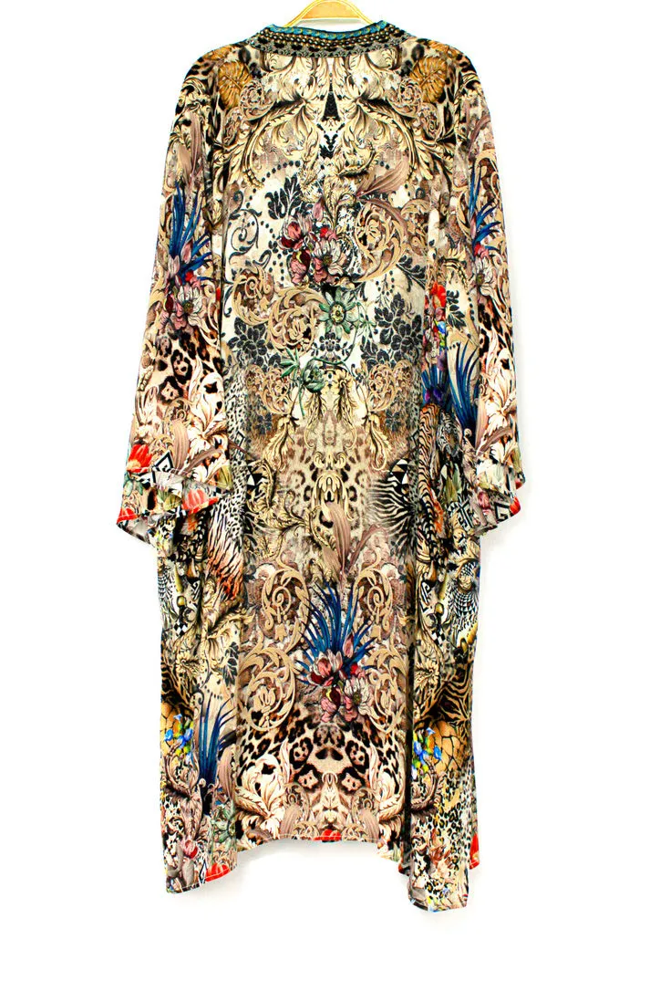 Bombay Jeweled Kimono