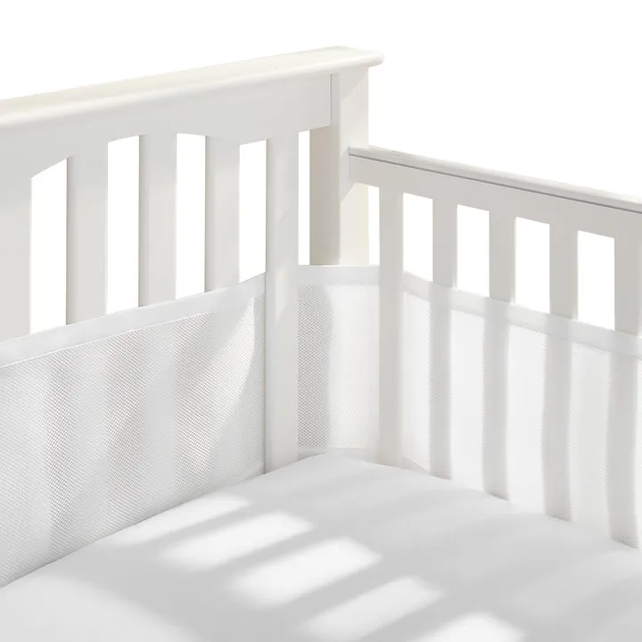 BreathableBaby Classic Mesh Liner for Full-Size Cribs (Covers 3 or 4 Sides)