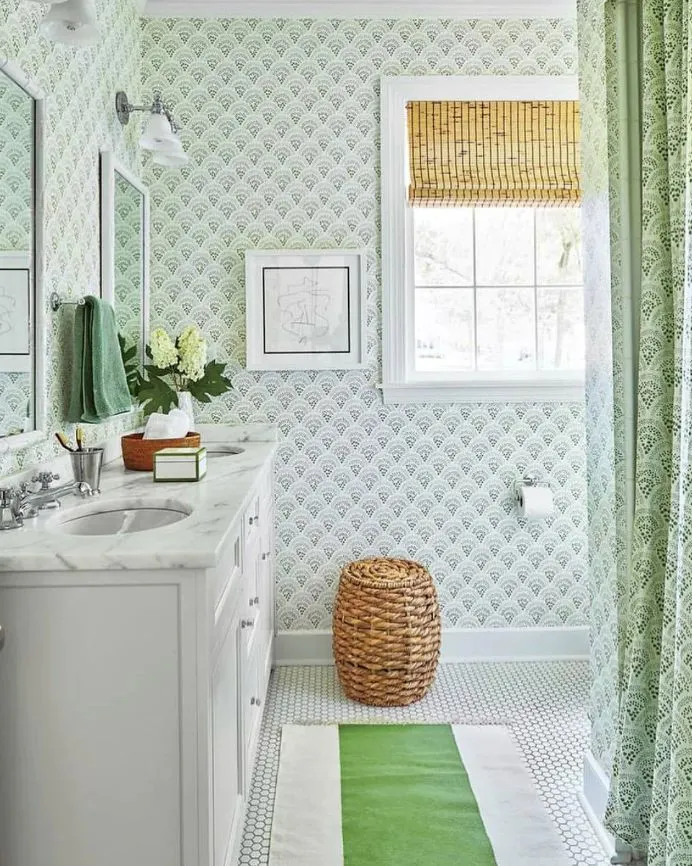 Chou Chou Wallpaper Green