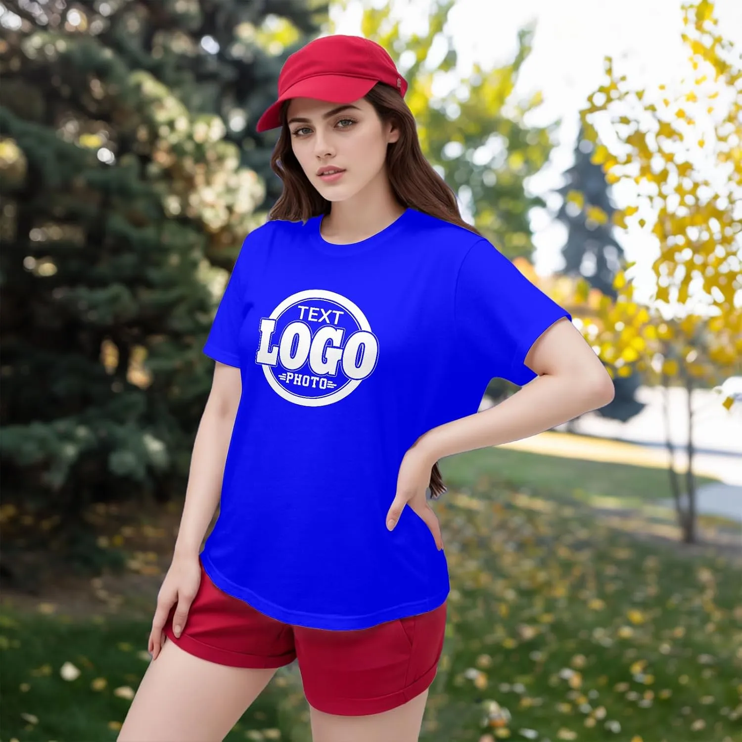 Custom T Shirts for Women Men with Your Text Logo Photo Personalized T Shirts Custom Shirt Design Your Own Custom Tee Shirt