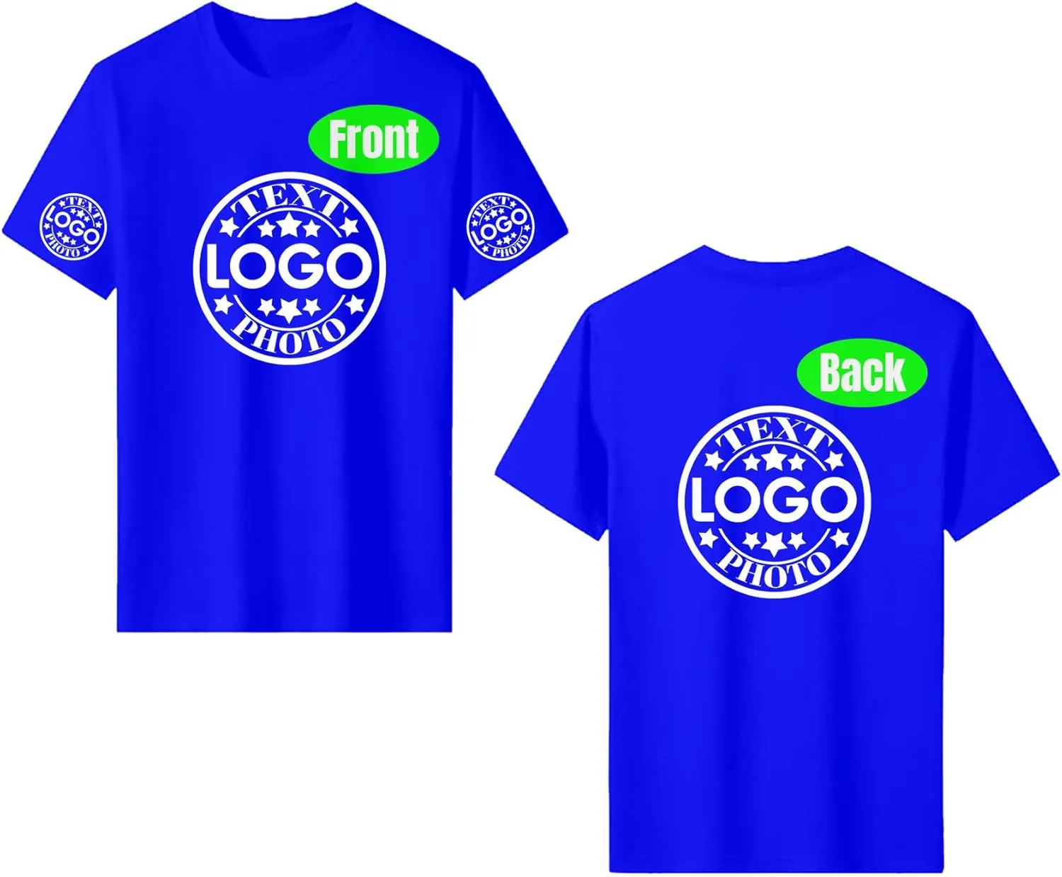 Custom T Shirts for Women Men with Your Text Logo Photo Personalized T Shirts Custom Shirt Design Your Own Custom Tee Shirt