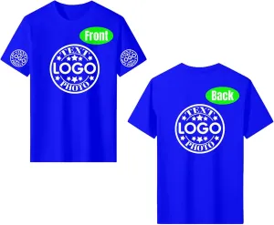 Custom T Shirts for Women Men with Your Text Logo Photo Personalized T Shirts Custom Shirt Design Your Own Custom Tee Shirt