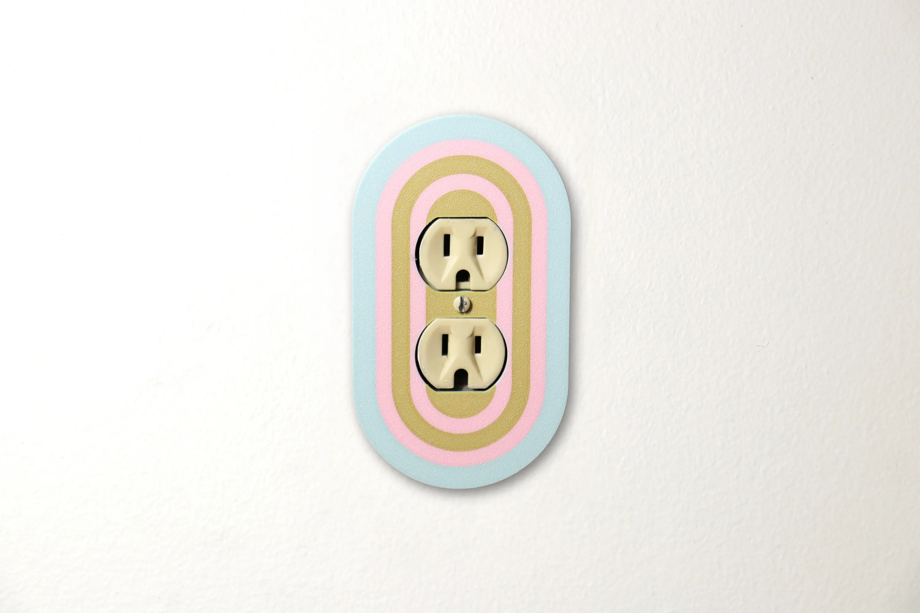 Dreamy Pastels Rainbow Switch Plate