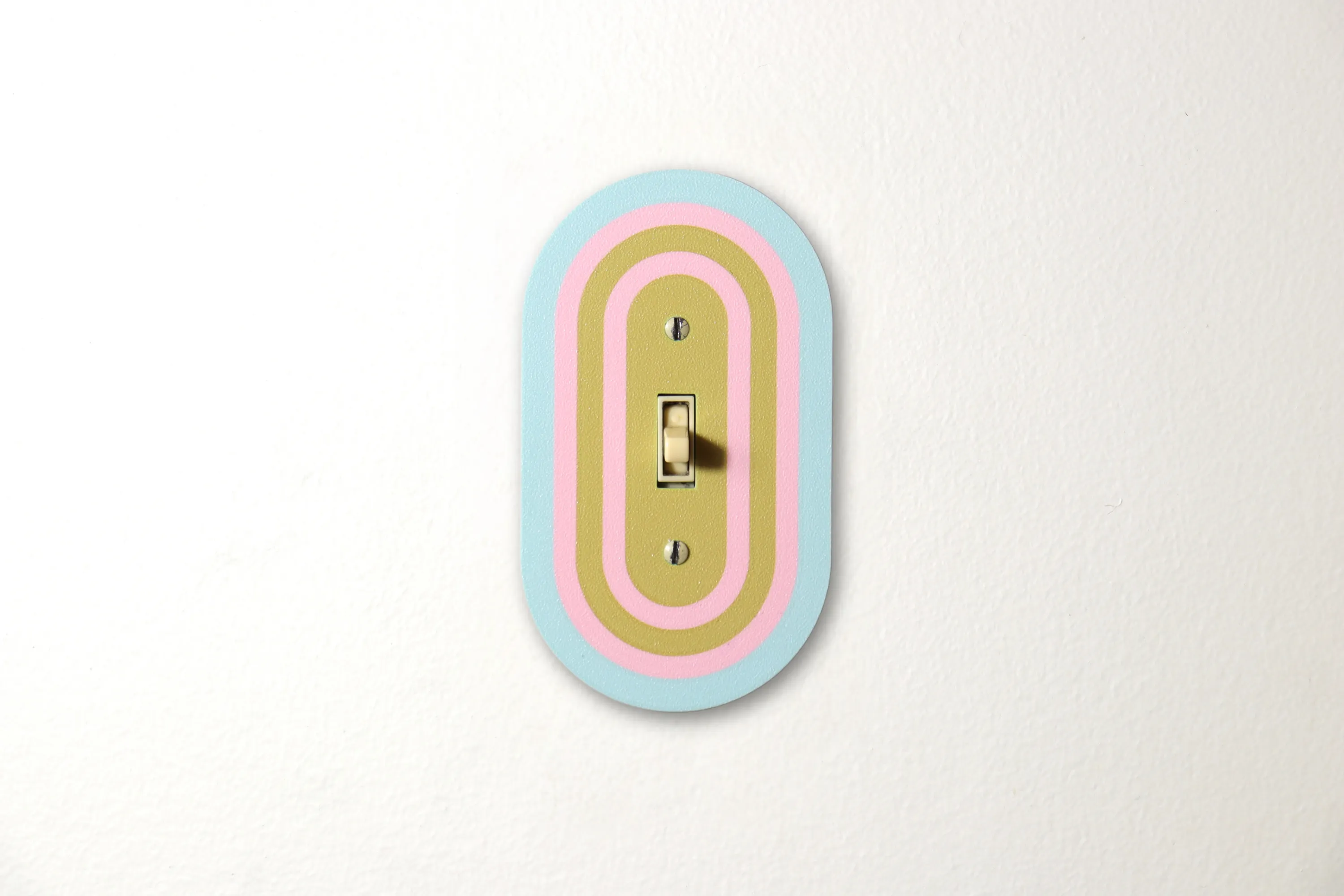 Dreamy Pastels Rainbow Switch Plate