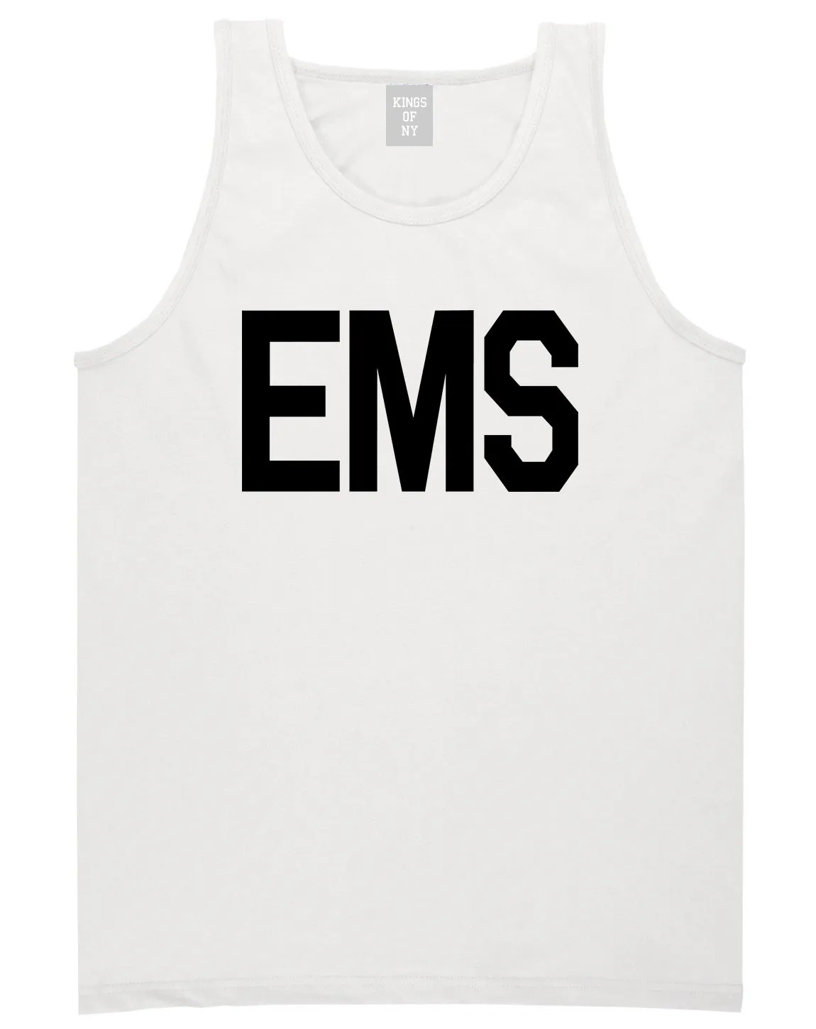 EMS Emergency Badge Mens Tank Top Shirt