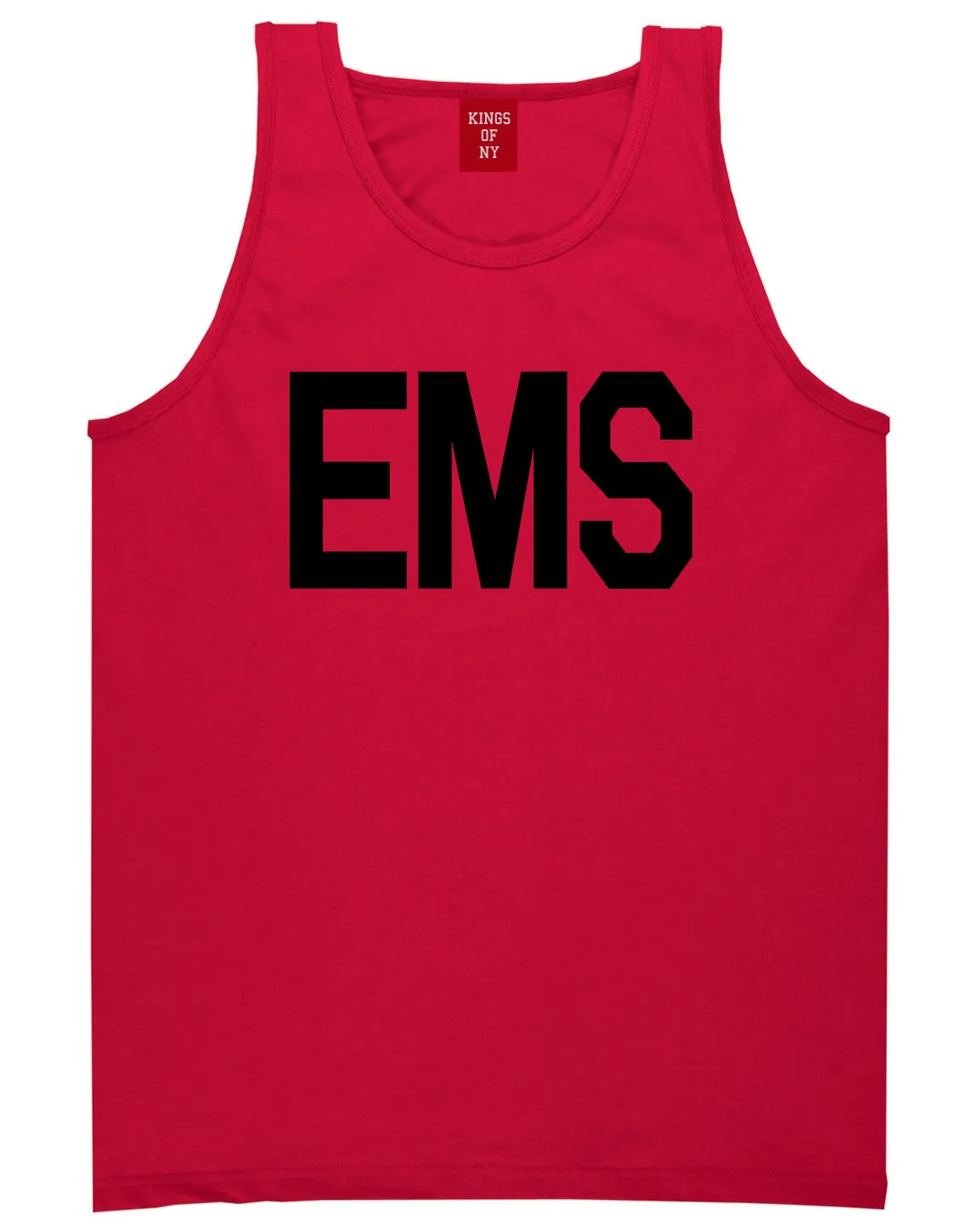 EMS Emergency Badge Mens Tank Top Shirt