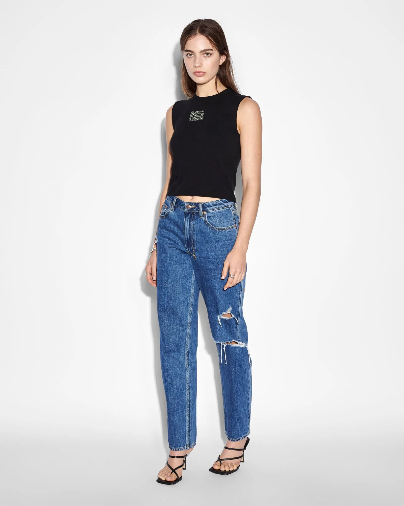 FANCY BABY TANK BLACK