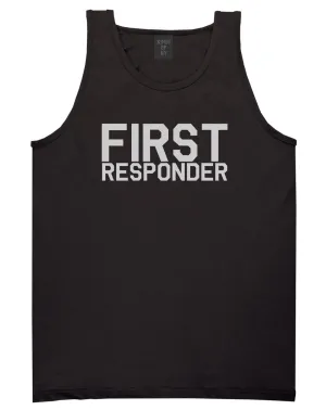 First Responder Firefighter Mens Tank Top Shirt