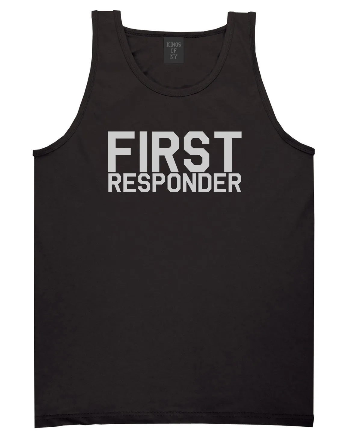 First Responder Firefighter Mens Tank Top Shirt