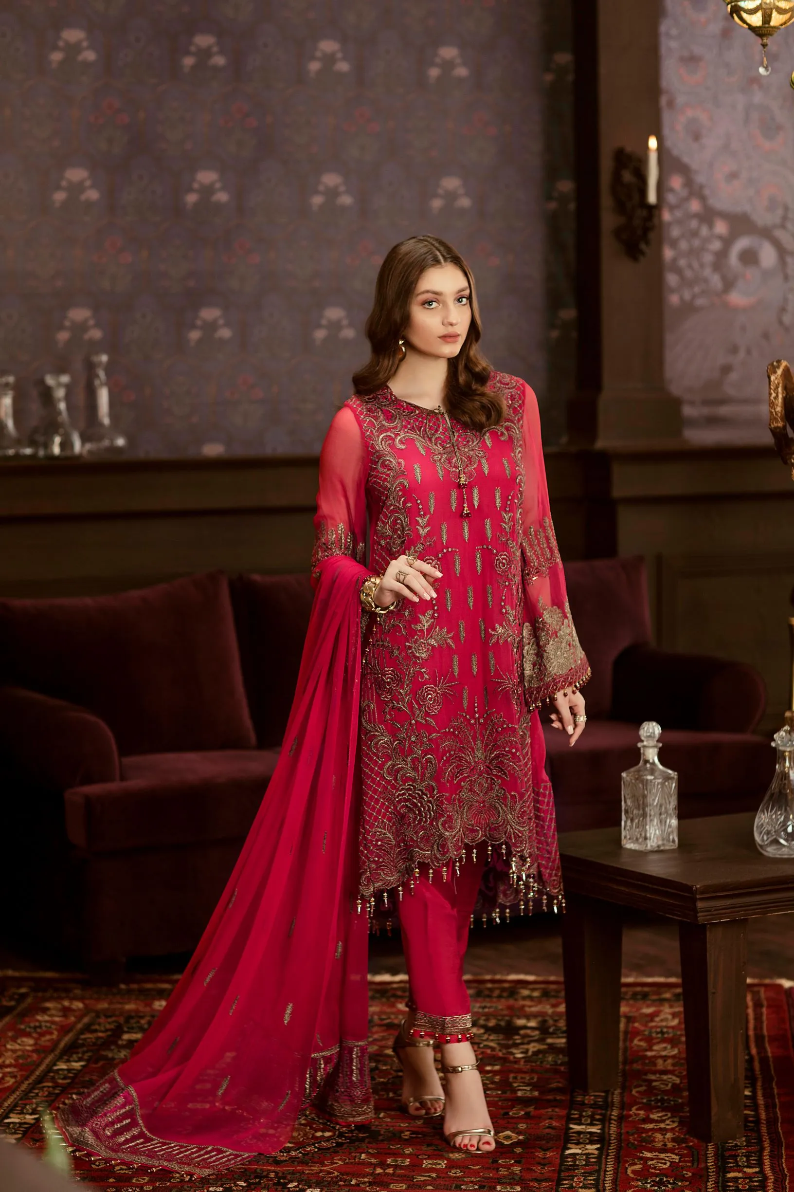 Flossie Embroidered Chiffon Collection – Luxury Edition Vol-5 – Rivolis