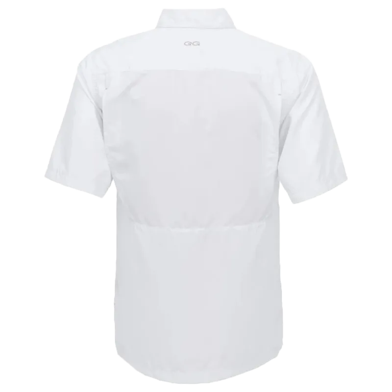 Gameguard Men's Microfiber White Short Sleeve Shirt - Big