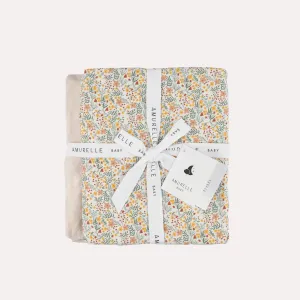 Hero Cotton Crib Sheets - Little Flower - 2 Pack
