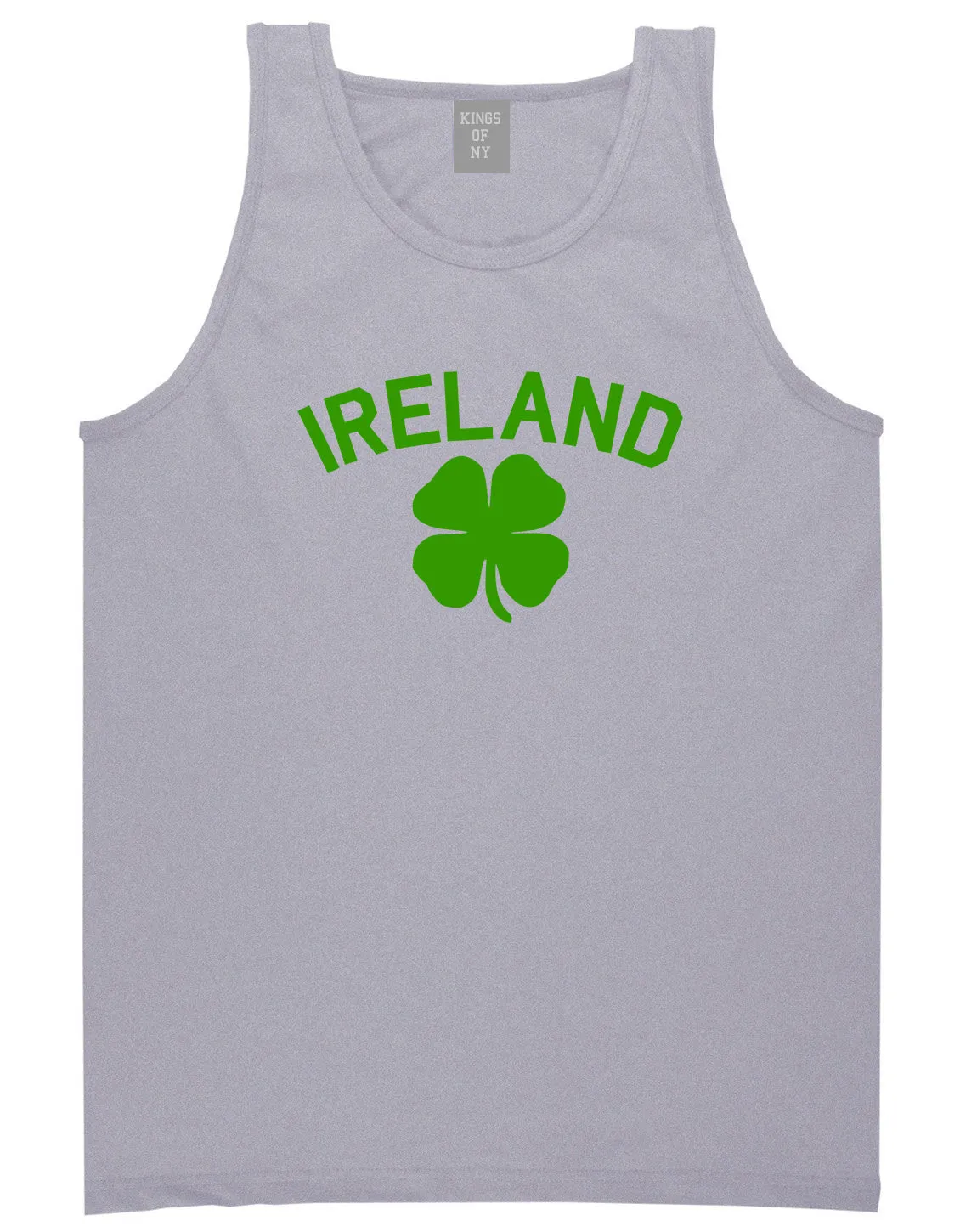 Ireland Shamrock St Paddys Day Mens Tank Top Shirt