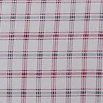 Kotja Pillowcase [Light grey/Ruby red/Forest green]