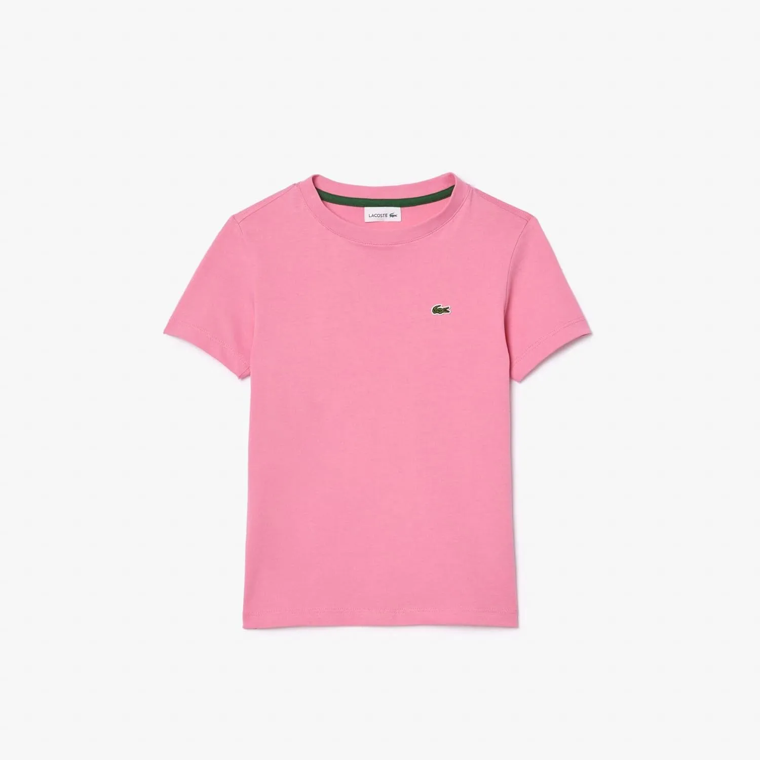 Lacoste Little Kid Plain Cotton Jersey T-Shirt