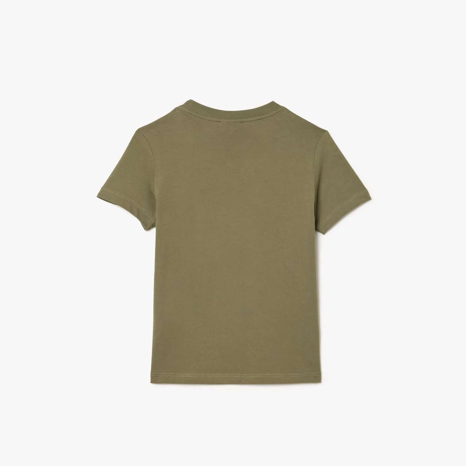 Lacoste Little Kid Plain Cotton Jersey T-Shirt