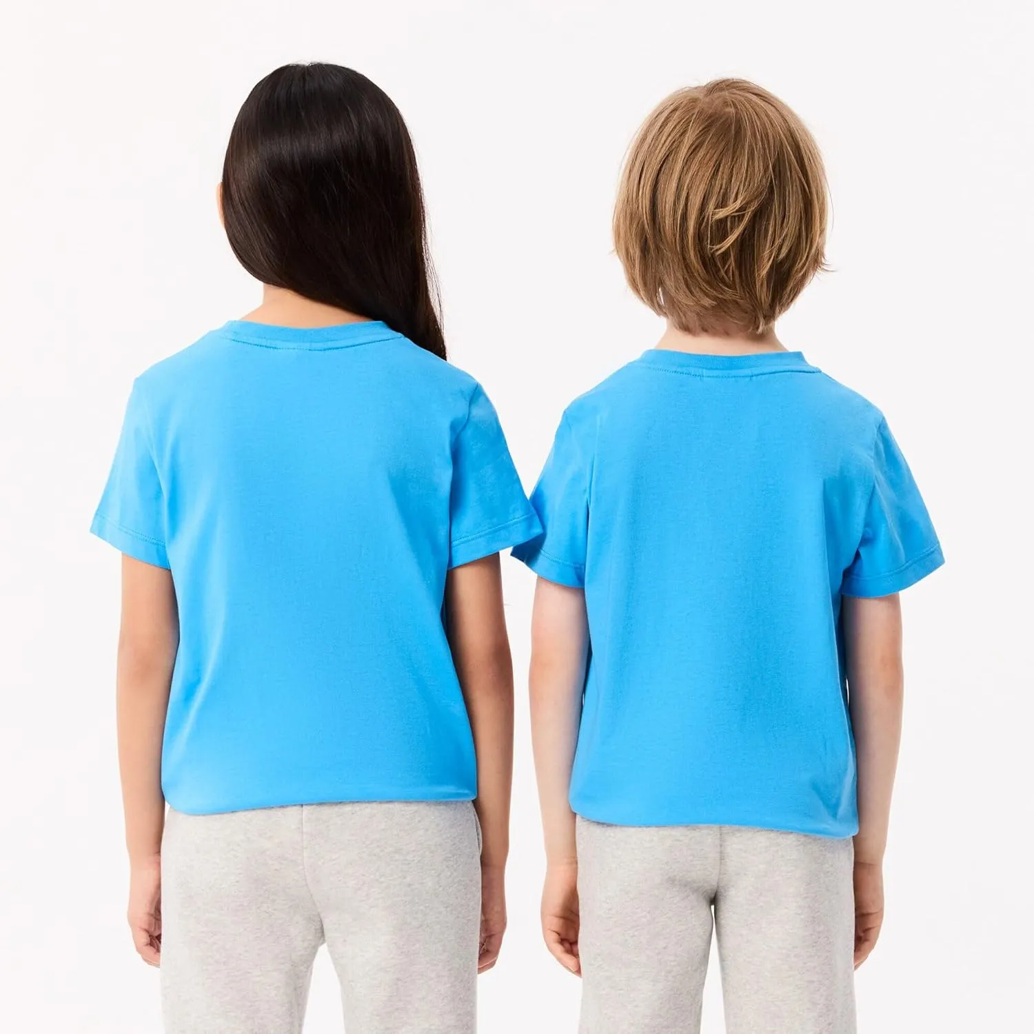 Lacoste Little Kid Plain Cotton Jersey T-Shirt