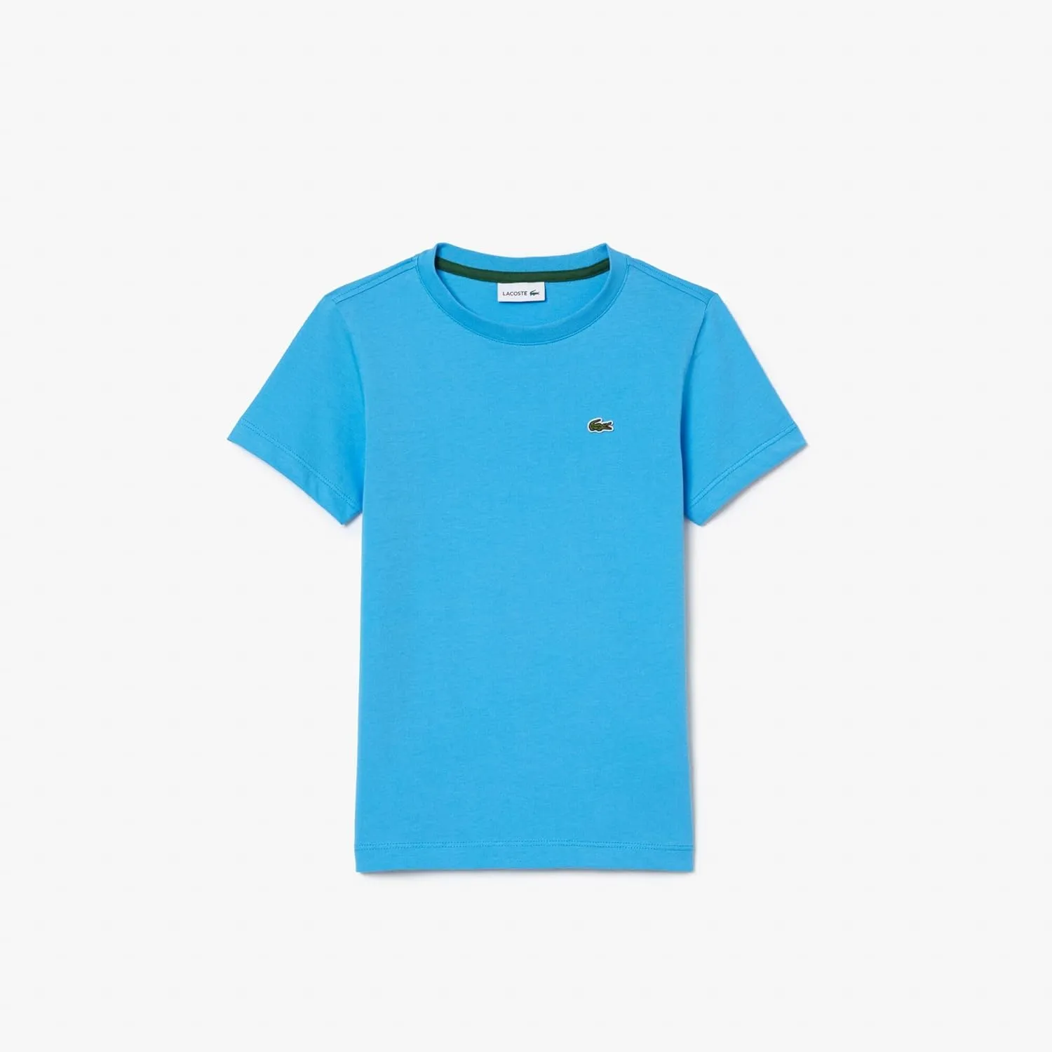 Lacoste Little Kid Plain Cotton Jersey T-Shirt