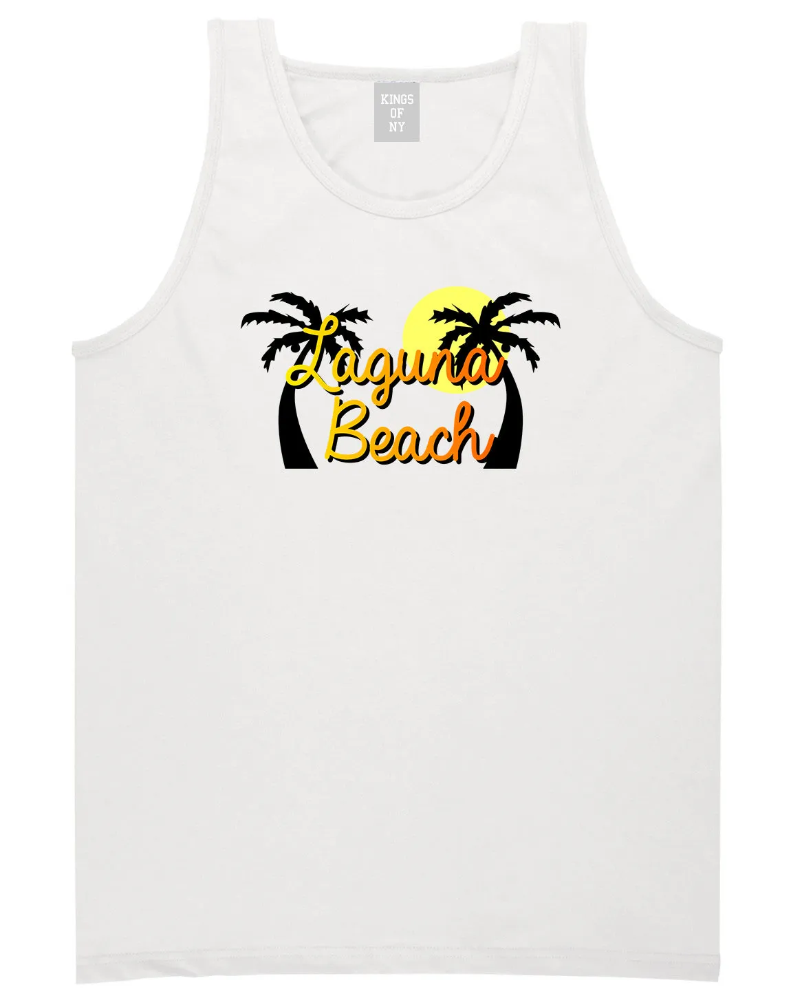 Laguna Beach California Mens Tank Top Shirt