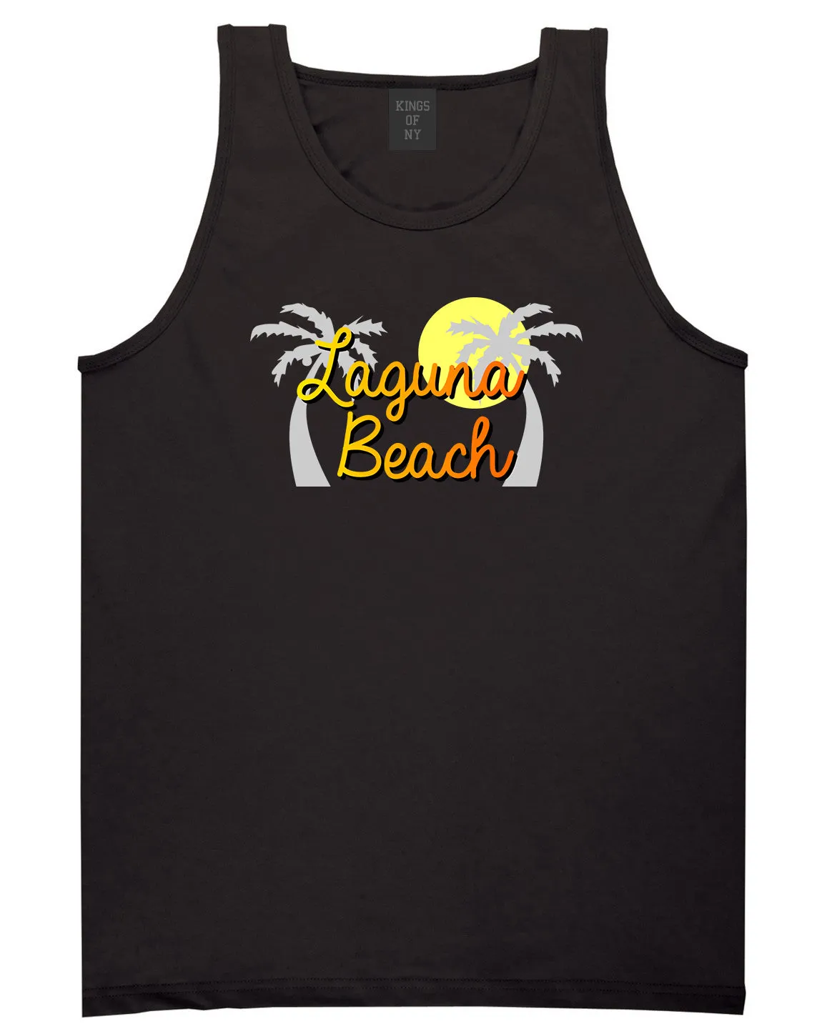 Laguna Beach California Mens Tank Top Shirt
