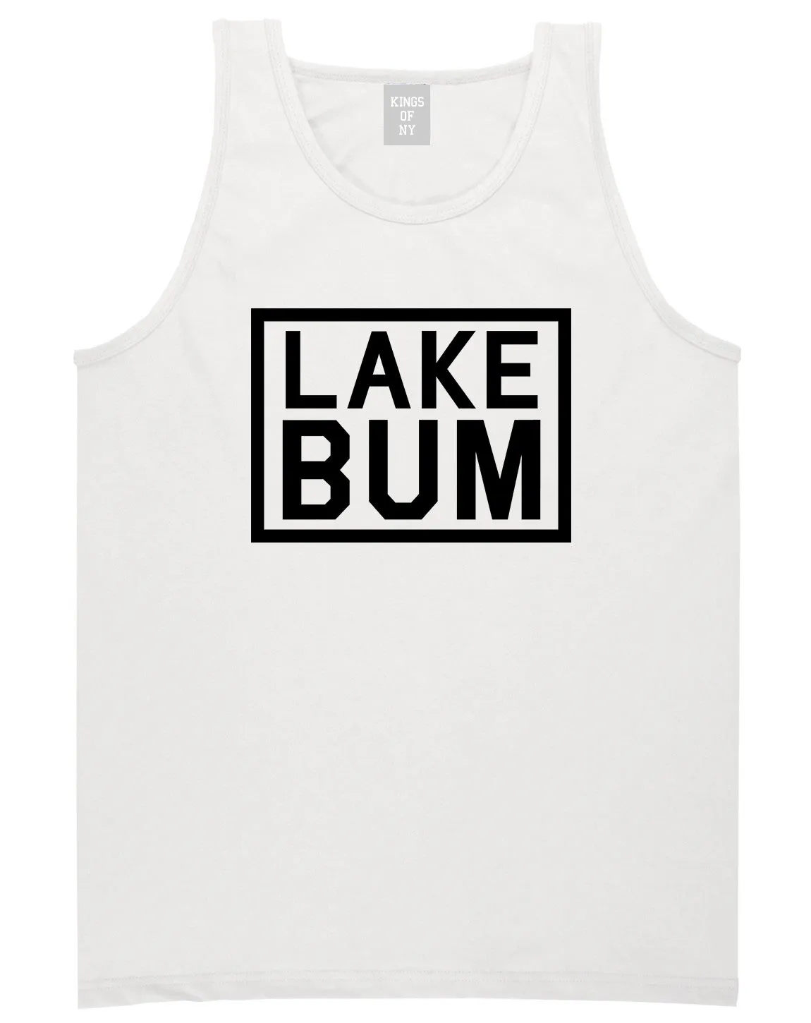 Lake Bum Box Mens Tank Top Shirt