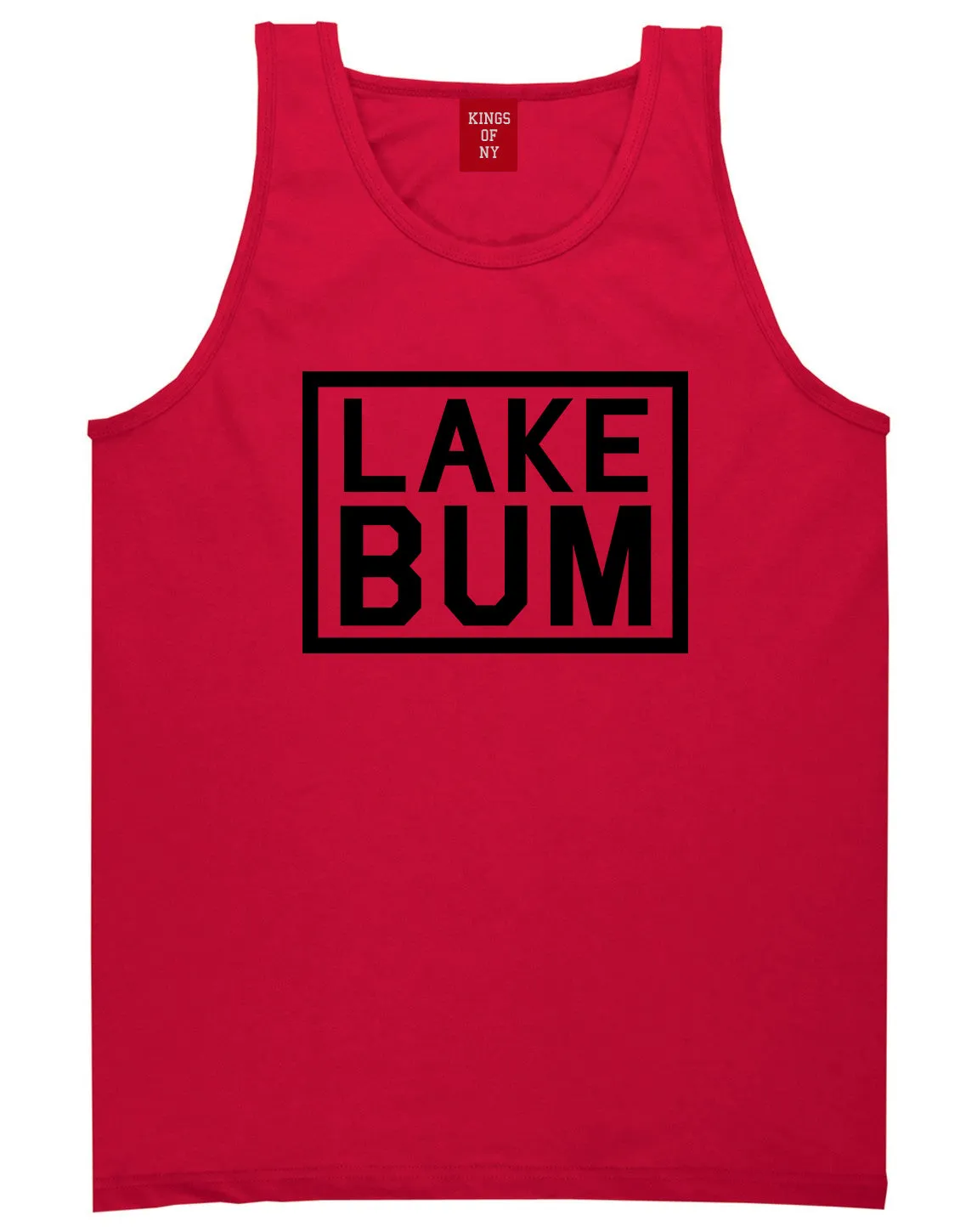 Lake Bum Box Mens Tank Top Shirt