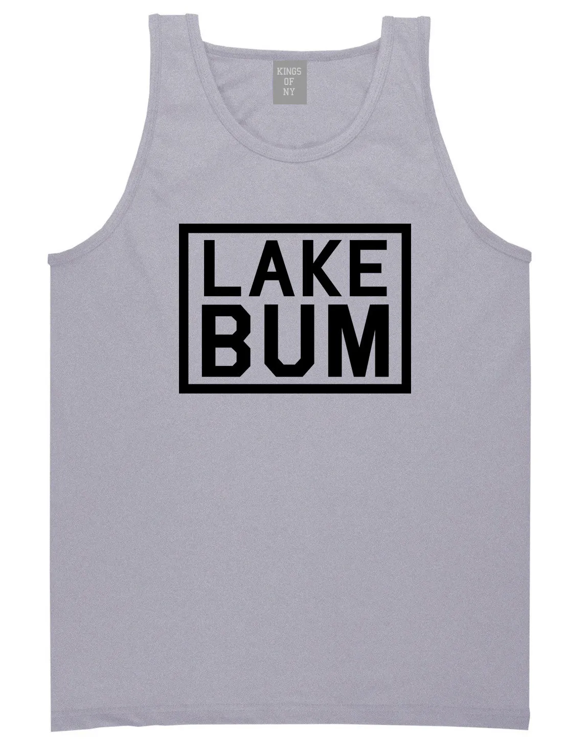 Lake Bum Box Mens Tank Top Shirt