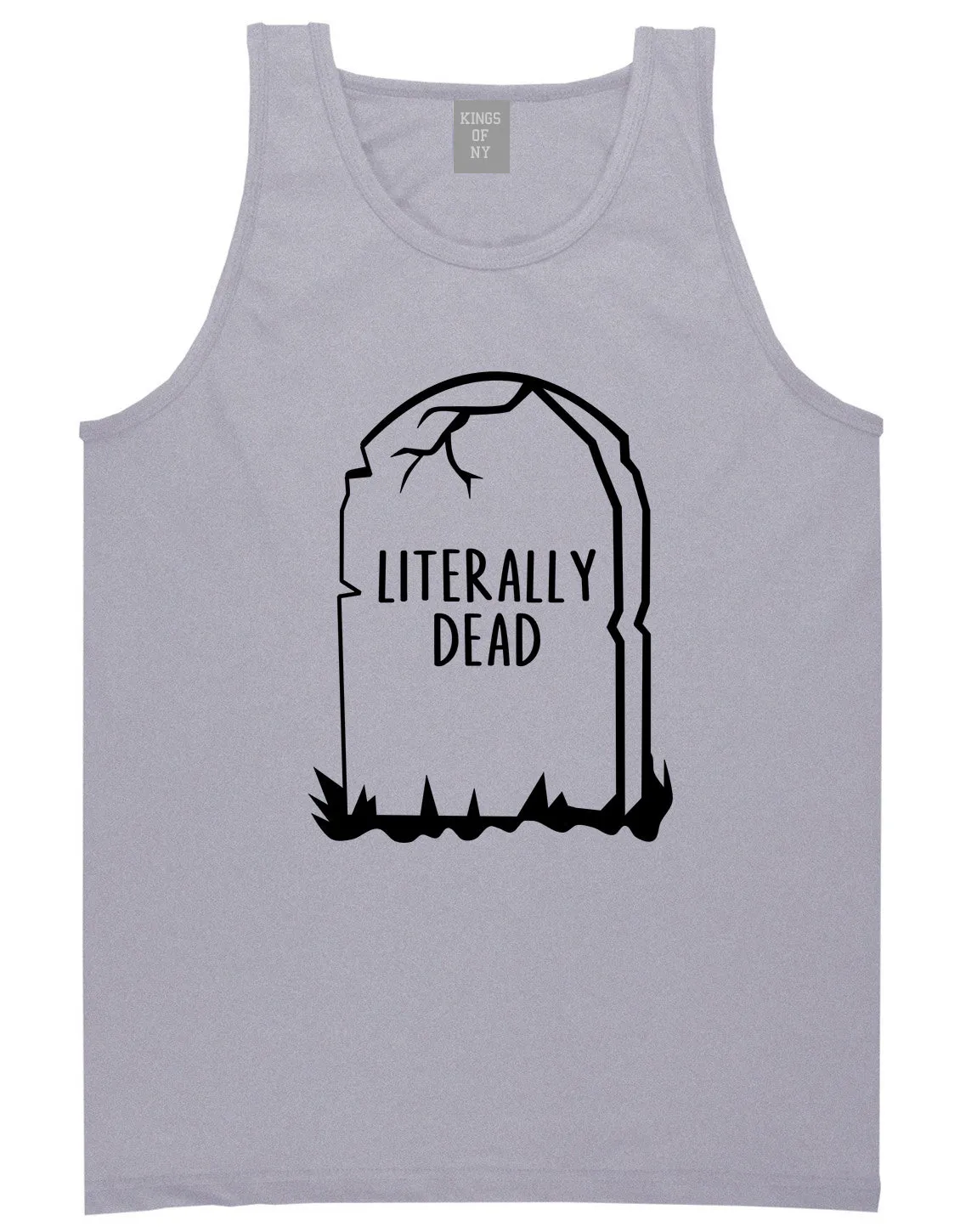Literally Dead Halloween Mens Tank Top Shirt