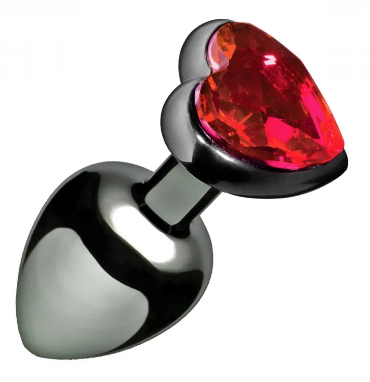 Master Series Heart Gem Steel Plug