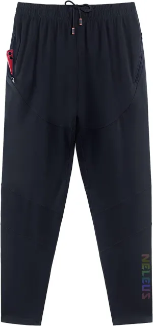 NELEUS Men's Workout Athletic Running Tapered Pants
