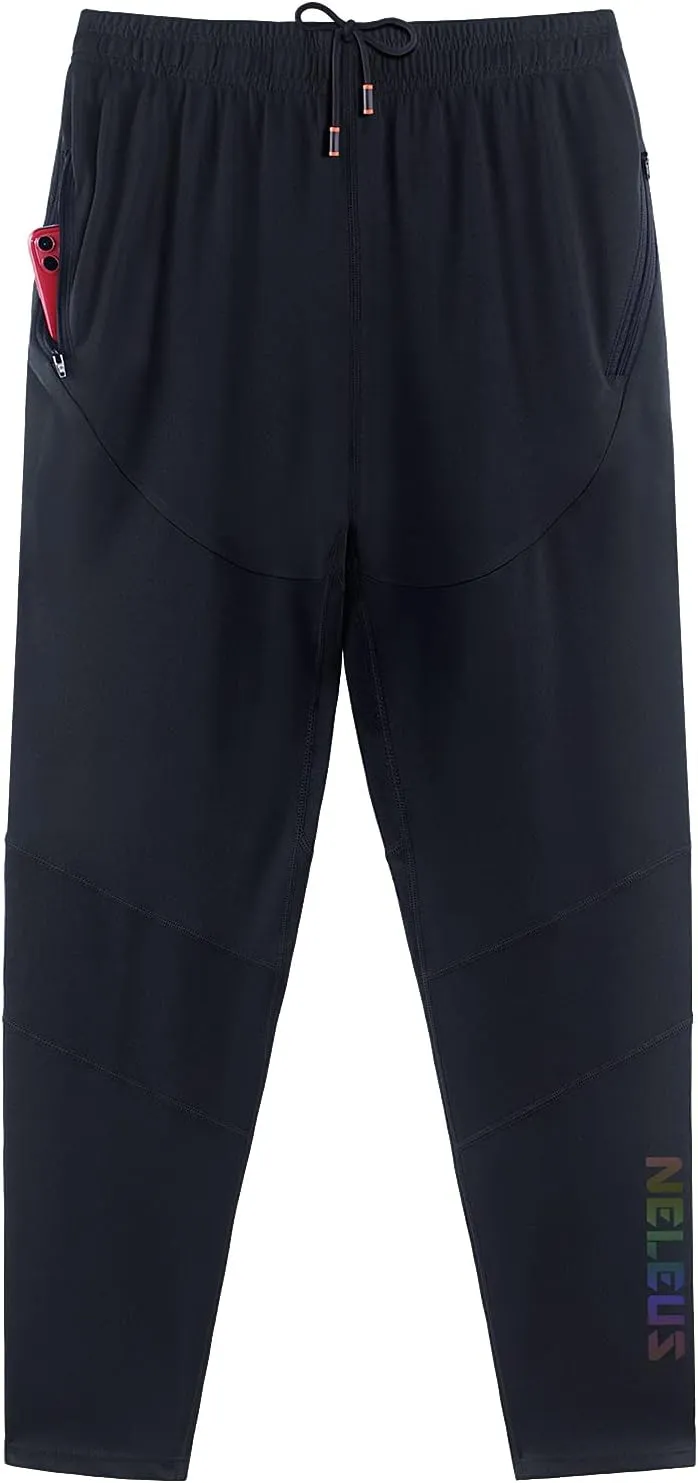 NELEUS Men's Workout Athletic Running Tapered Pants