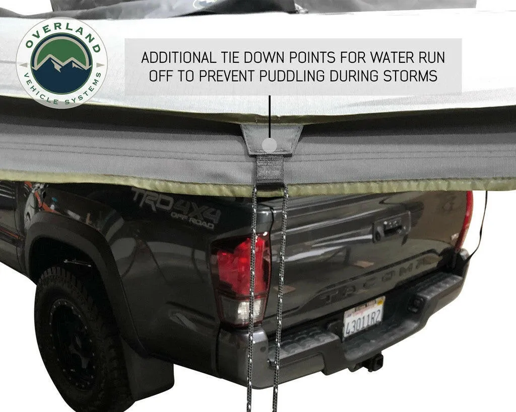 Nomadic Awning 180 - Dark Gray Cover With Black Cover Universal