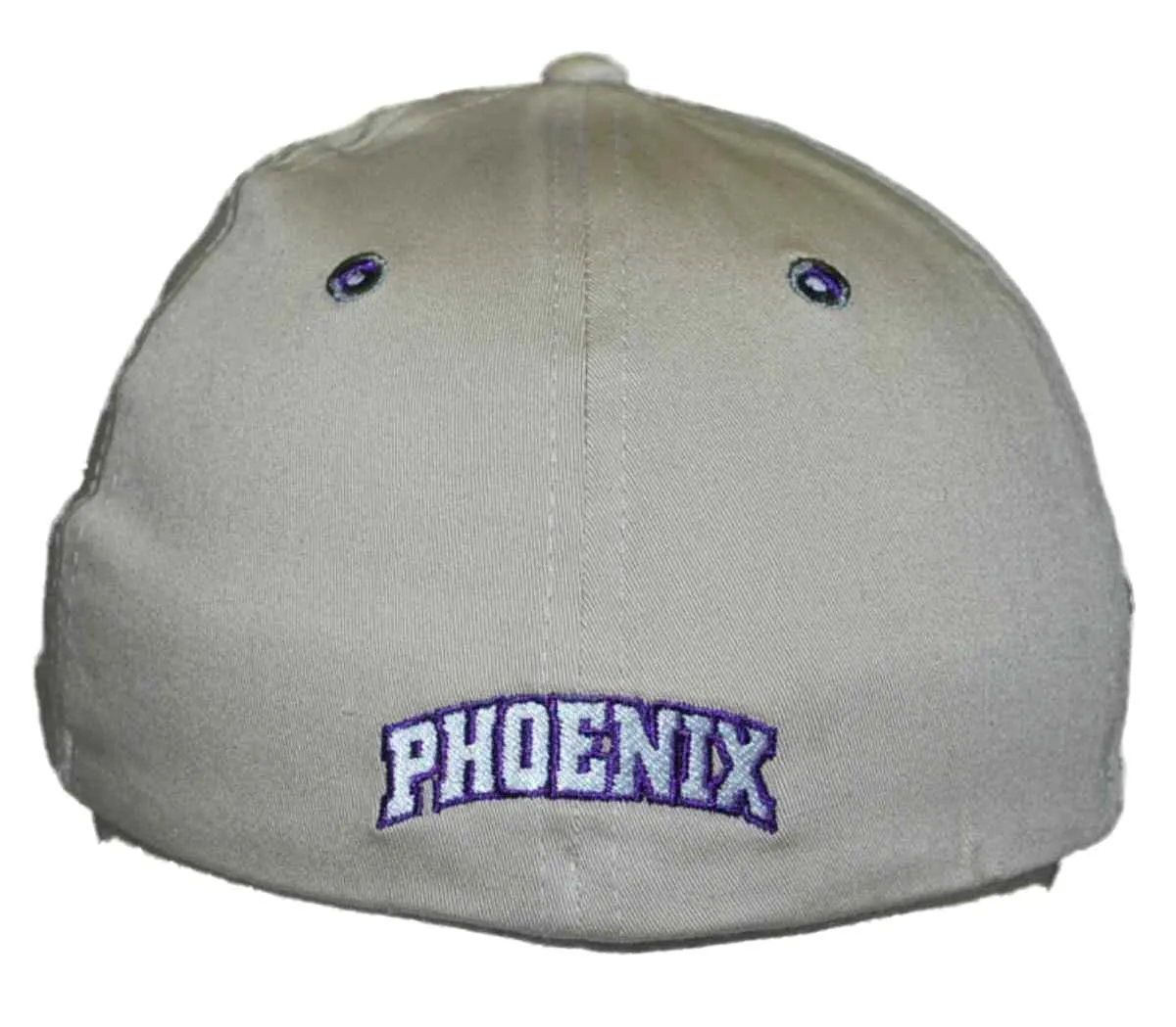 Phoenix Suns New Era Khaki Purple Flexfit Hat Cap