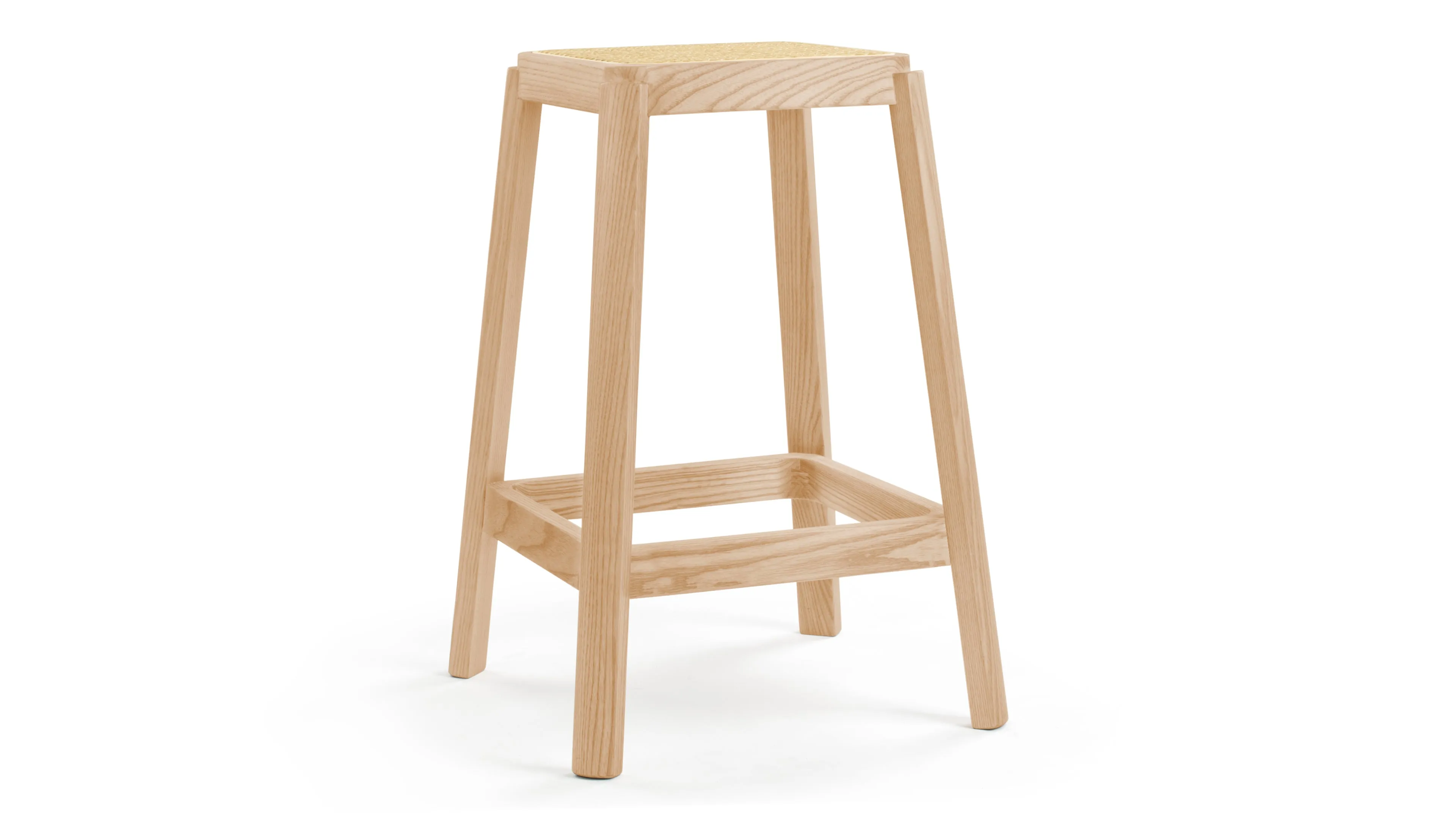 Pierre Jeanneret - Pierre Jeanneret Counter Stool, Natural Ash