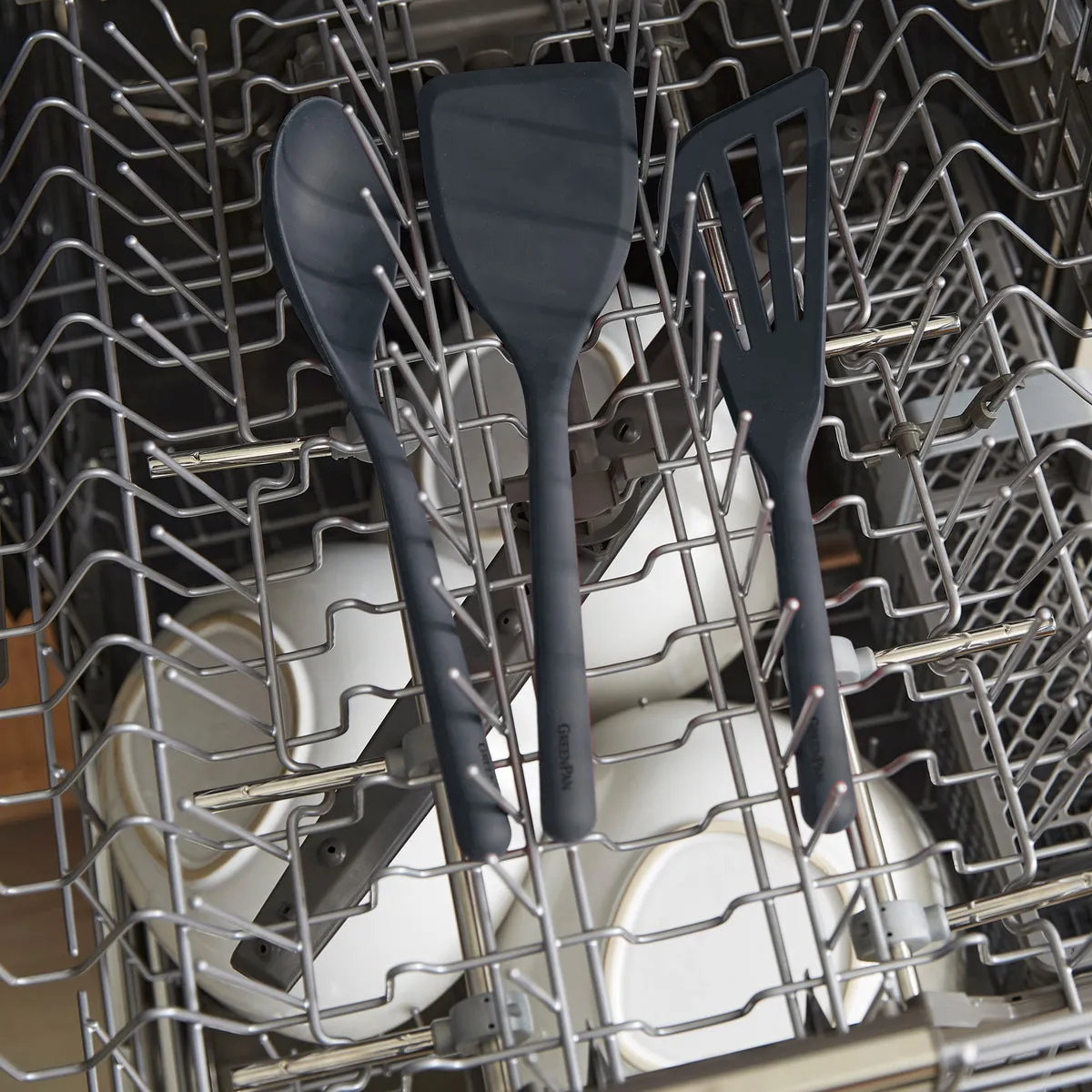 Platinum Silicone Fish Turner | Gray
