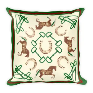 "Stile Equestre" - Throw Pillow
