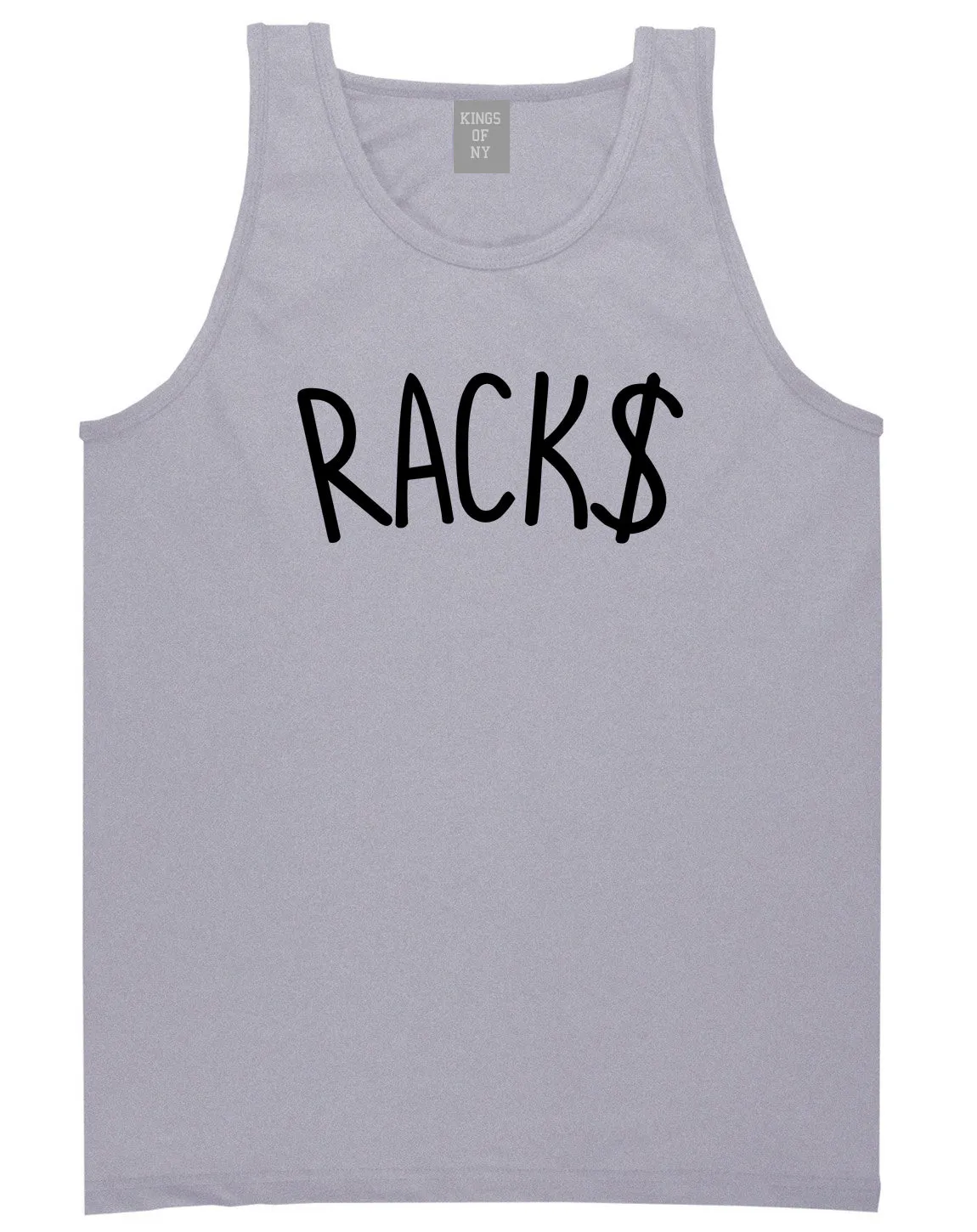 Racks Money Sign Mens Tank Top Shirt
