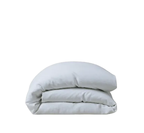 Ravello Linen Duvet Cover King White