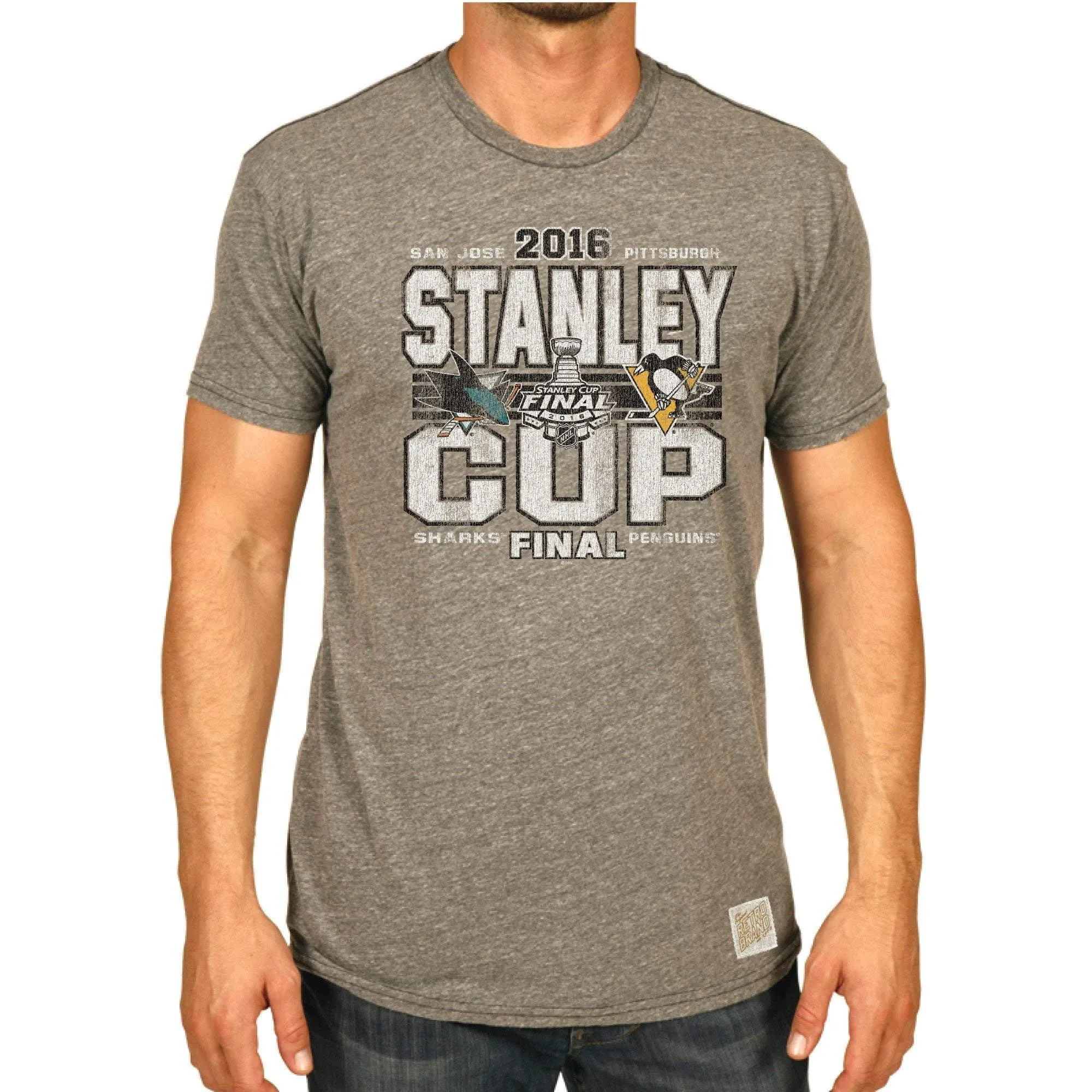 San Jose Sharks Pittsburgh Penguins 2016 NHL Stanley Cup Playoffs Final T-Shirt