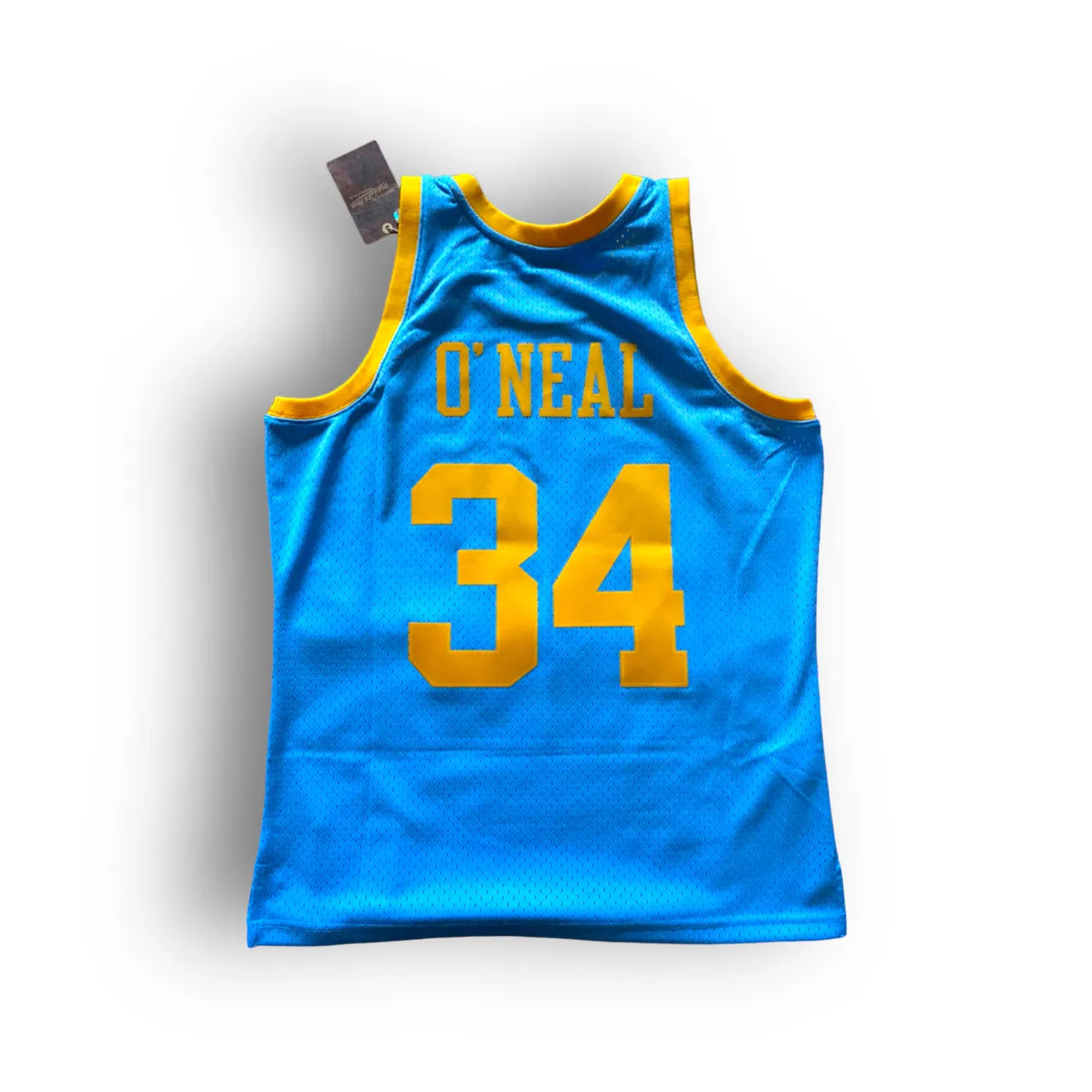 Shaquille O'Neal 2001-2002 Los Angeles Lakers MPLS Hardwood Classic Edition Mitchell & Ness Swingman Jersey - Blue
