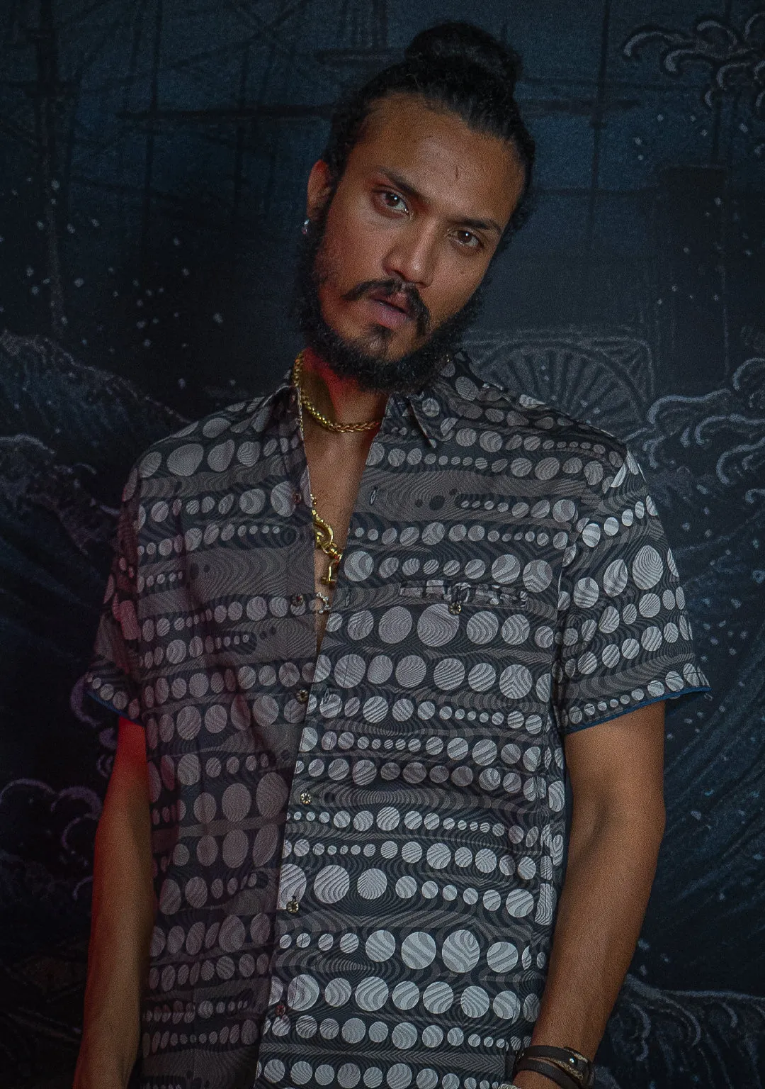Shirt Men Half Sleeves / Cotton Licra Special Edition - SANDSTORMZ