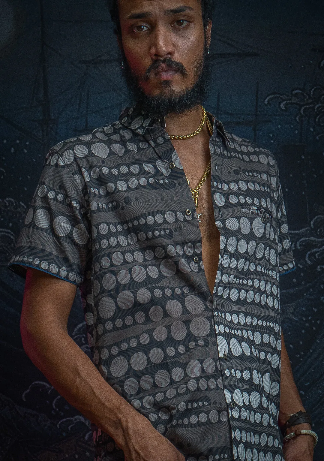 Shirt Men Half Sleeves / Cotton Licra Special Edition - SANDSTORMZ