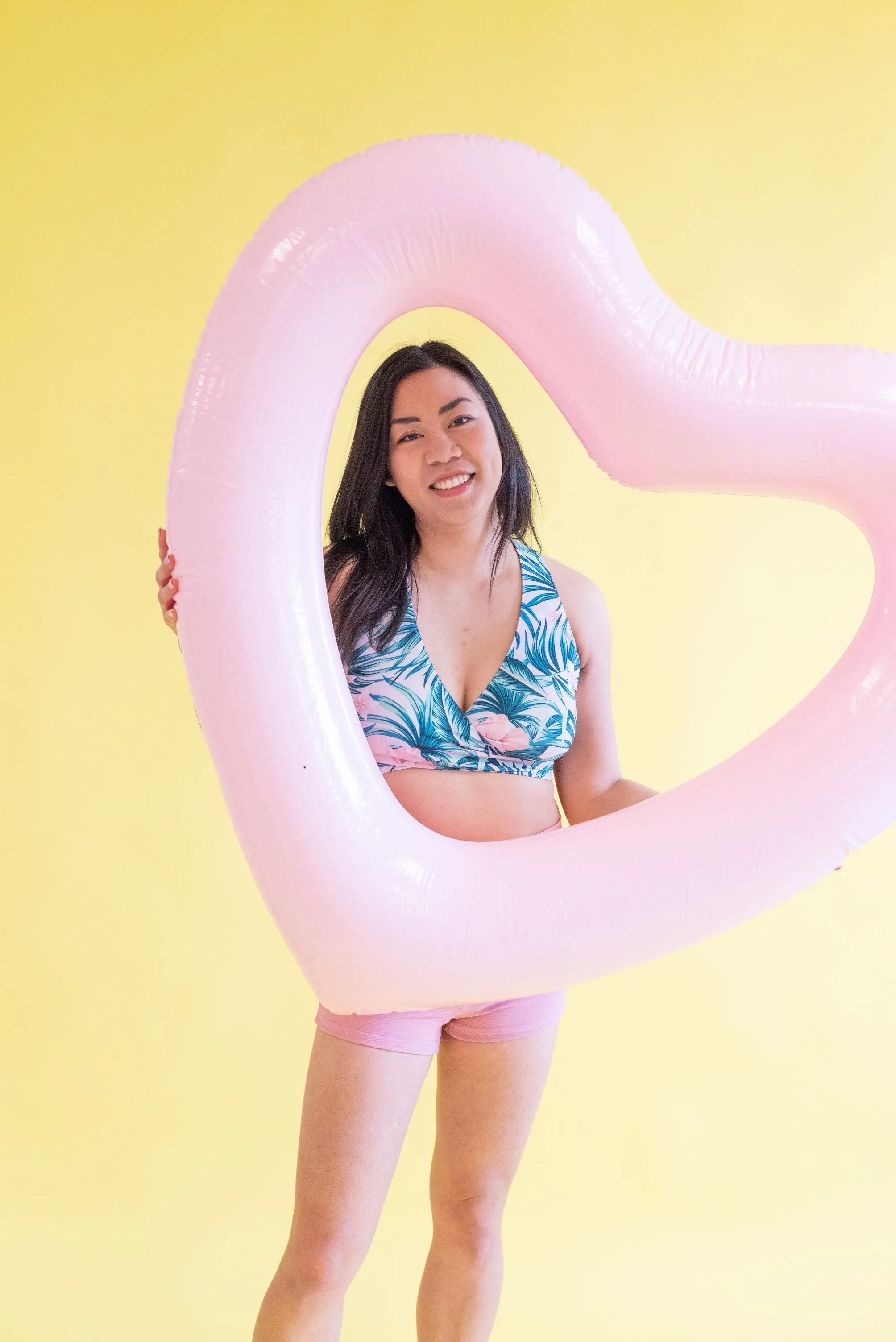 Swim Print | Hibiscus Palm