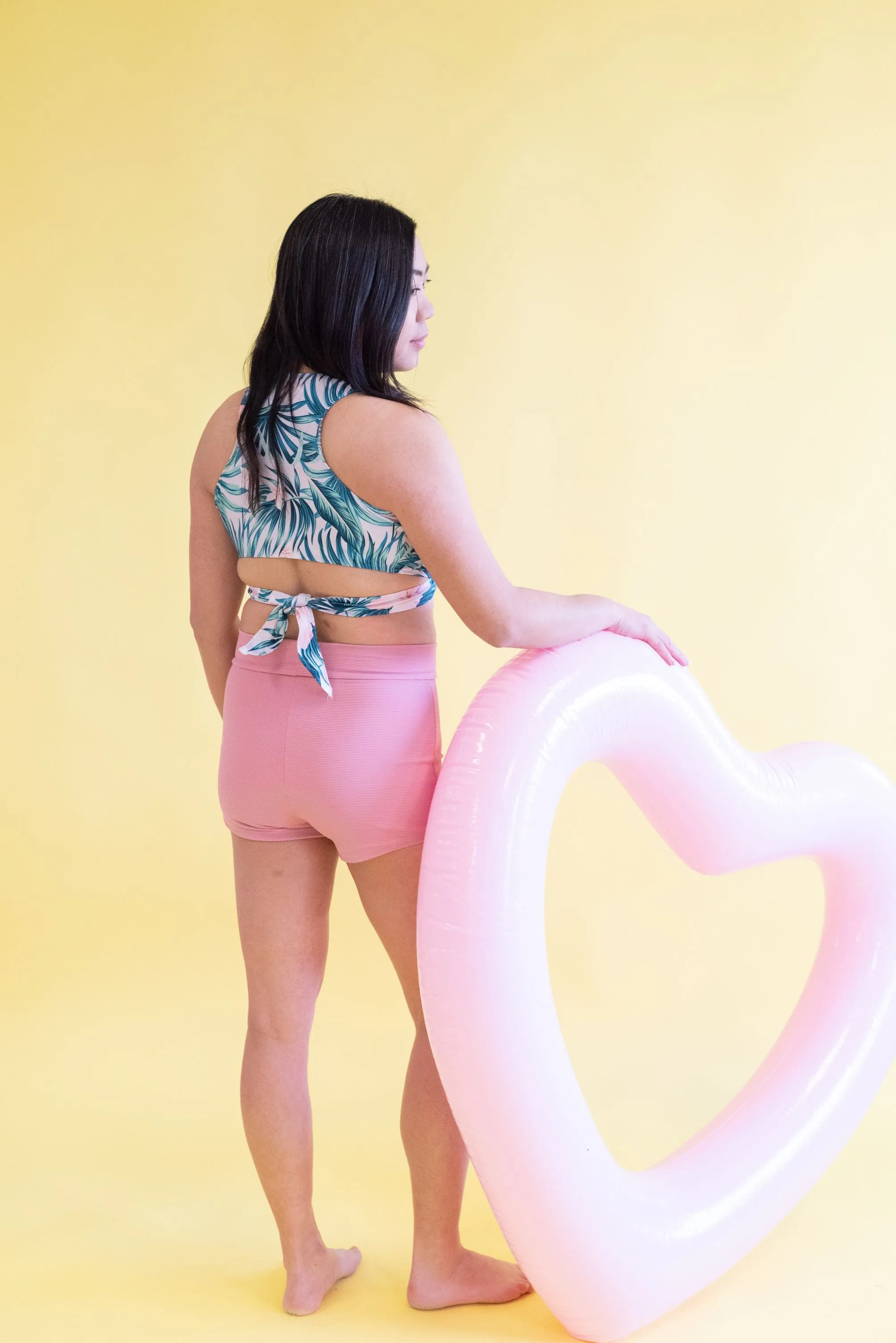 Swim Print | Hibiscus Palm